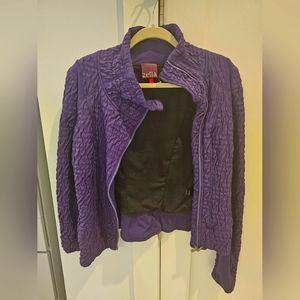 Zella athletic asymmetrical zip jacket